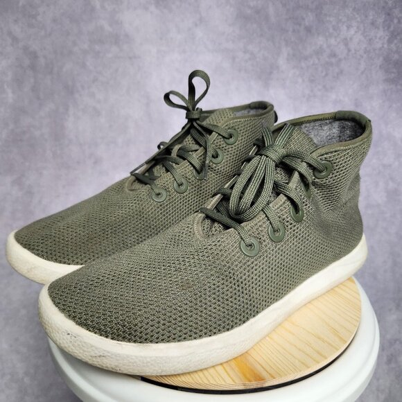 Allbirds Tree Top Shoes Mens Size 13 High Top Wool Lined Comfort Sneakers - Picture 2 of 16